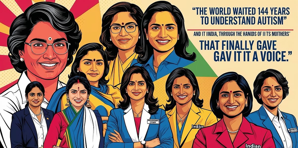 Child Empowerment and Indian Mothers illustration
