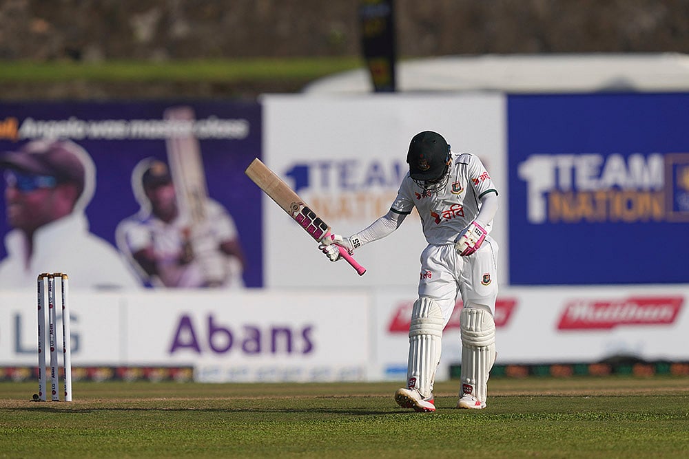 Sri Lanka vs Bangladesh, 1st cricket test day 2 photos from Galle_Mushfiqur Rahim 