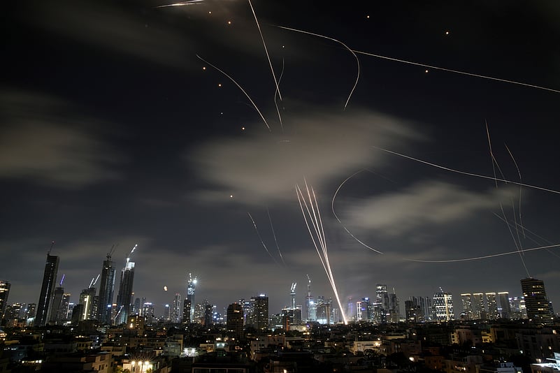West Asia Tensions: Missile attacks across the skies of Israel and Iran as conflict enters day six 