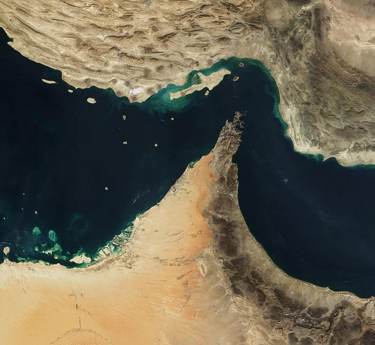 Strait of Hormuz - WIKI; Representative image