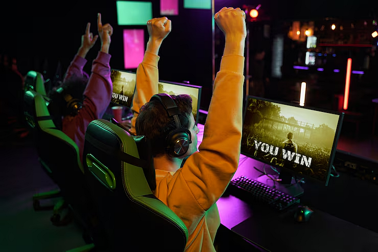 the boys won the match