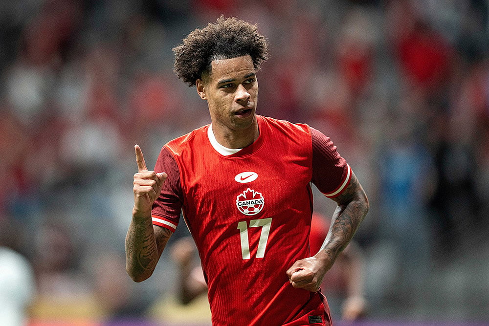 Concacaf Gold Cup 2025 match Canada vs Honduras_Tajon Buchanan