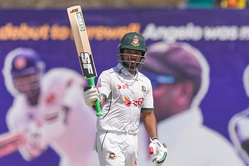 Sri Lanka vs Bangladesh, 1st cricket test day 1 photos from Galle_Najmul Hossain Shanto