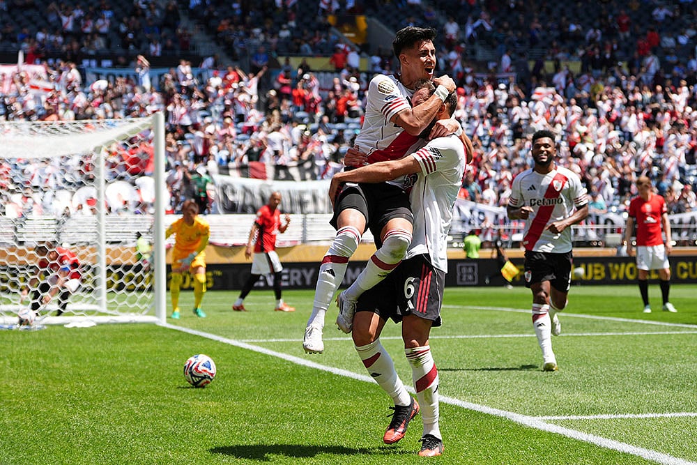 FIFA CWC 2025 group E match River Plate vs Urawa Red Diamonds_Maximiliano Meza