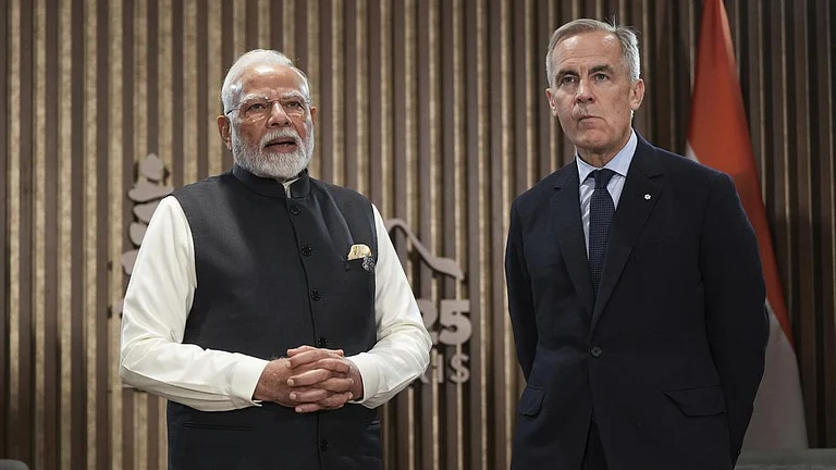 PM Modi meets Carney at G7 Summit - AP