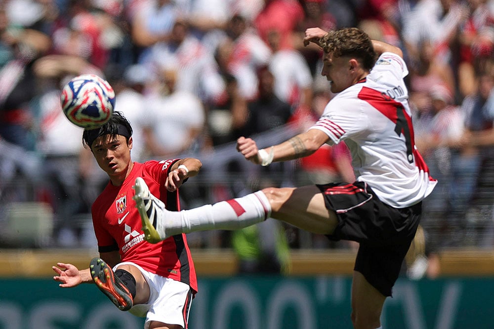 FIFA CWC 2025 group E match River Plate vs Urawa Red Diamonds_Hirokazu Ishihara