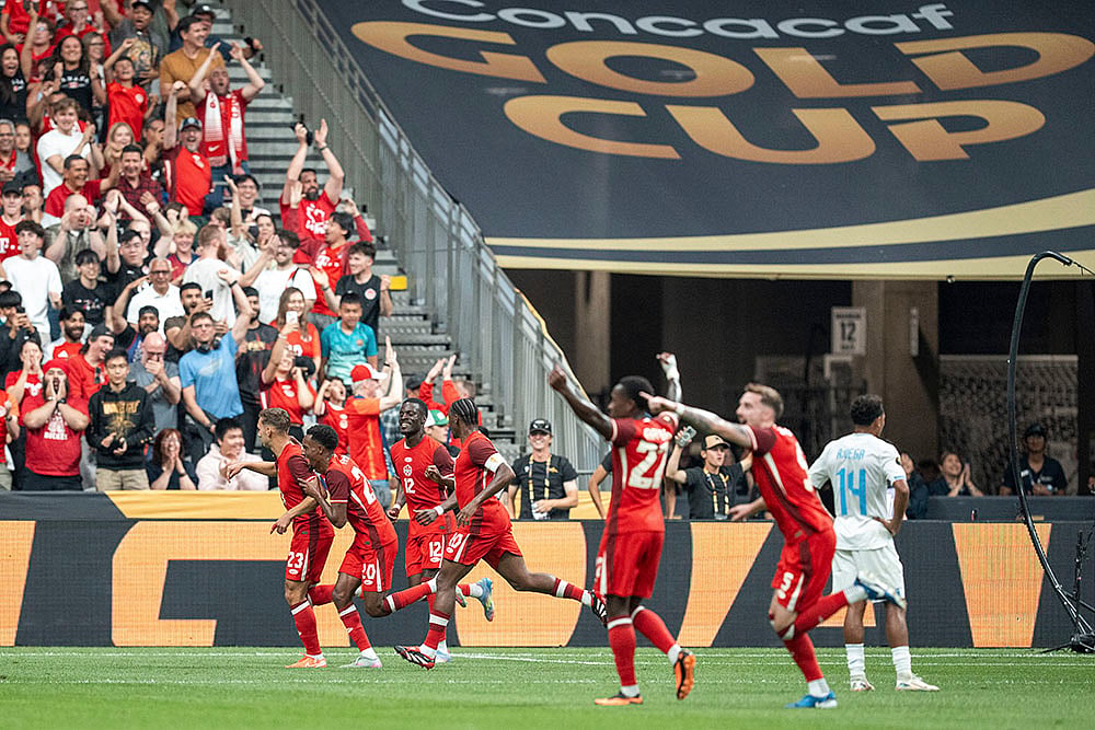 Concacaf Gold Cup 2025 match Canada vs Honduras_Niko Sigur 