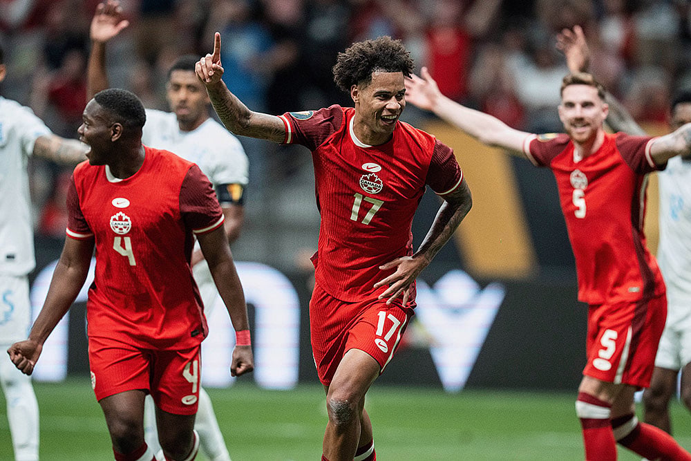 Concacaf Gold Cup 2025 match Canada vs Honduras_Tajon Buchanan 