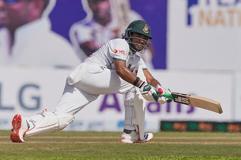 Sri Lanka vs Bangladesh, 1st cricket test day 1 photos from Galle_Najmul Hossain Shanto