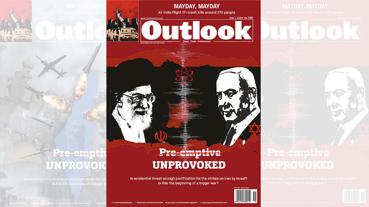 Outlook India : Outlook India cover for July 1, 2025 issue.