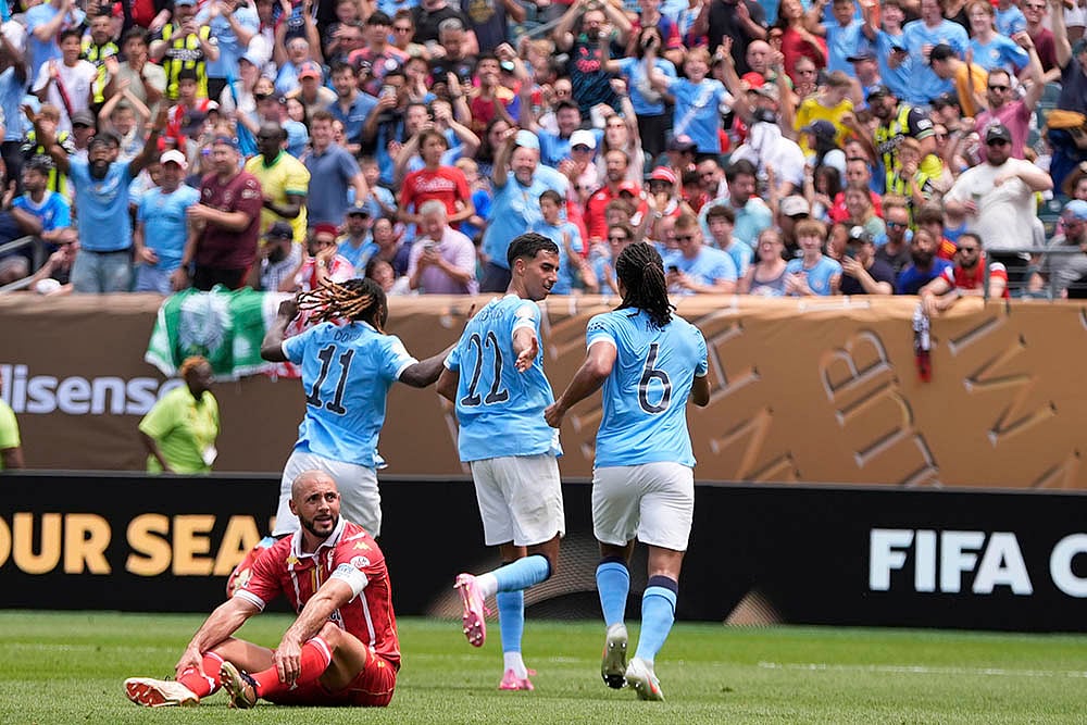 FIFA Club World Cup group G soccer Manchester City vs Wydad AC in Philadelphia_Jeremy Doku