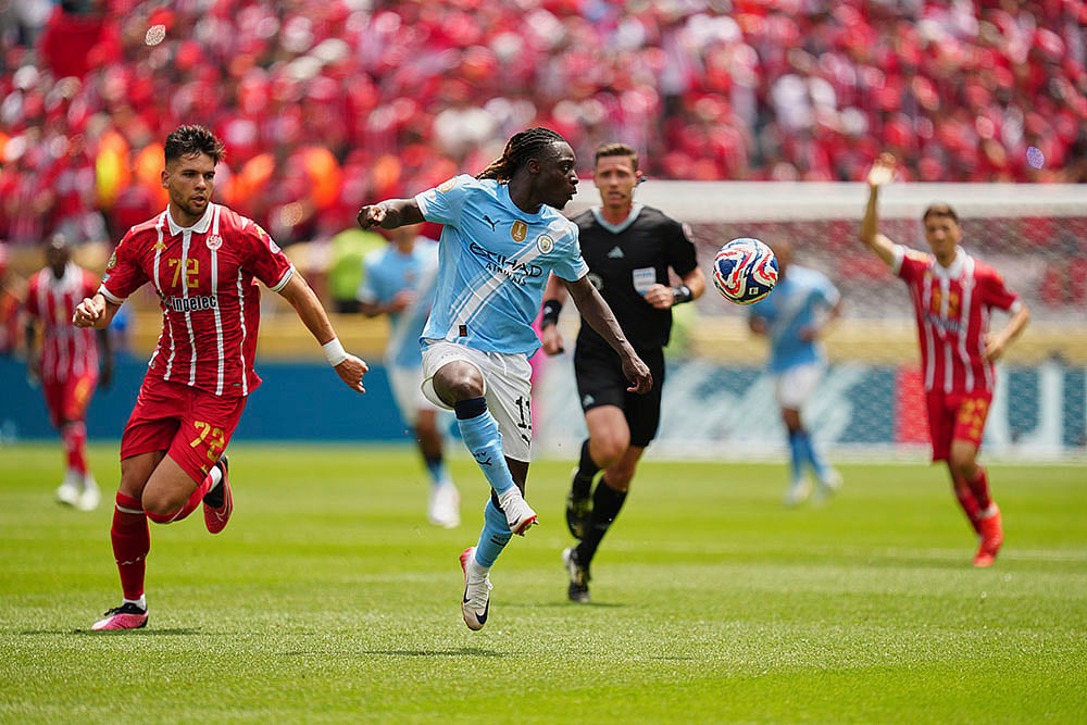 FIFA Club World Cup group G soccer Manchester City vs Wydad AC in Philadelphia_Jeremy Doku