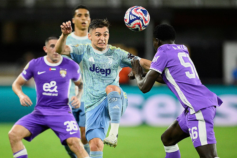 FIFA Club World Cup group G soccer Al Ain vs Juventus in Washington_Francisco Conceicao