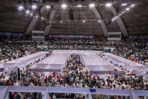 Congress' Mega Job Fair