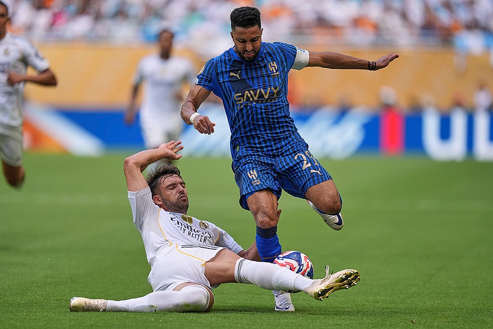 FIFA Club World Cup group H soccer Real Madrid vs Al-Hilal in Florida_Raúl Asencio