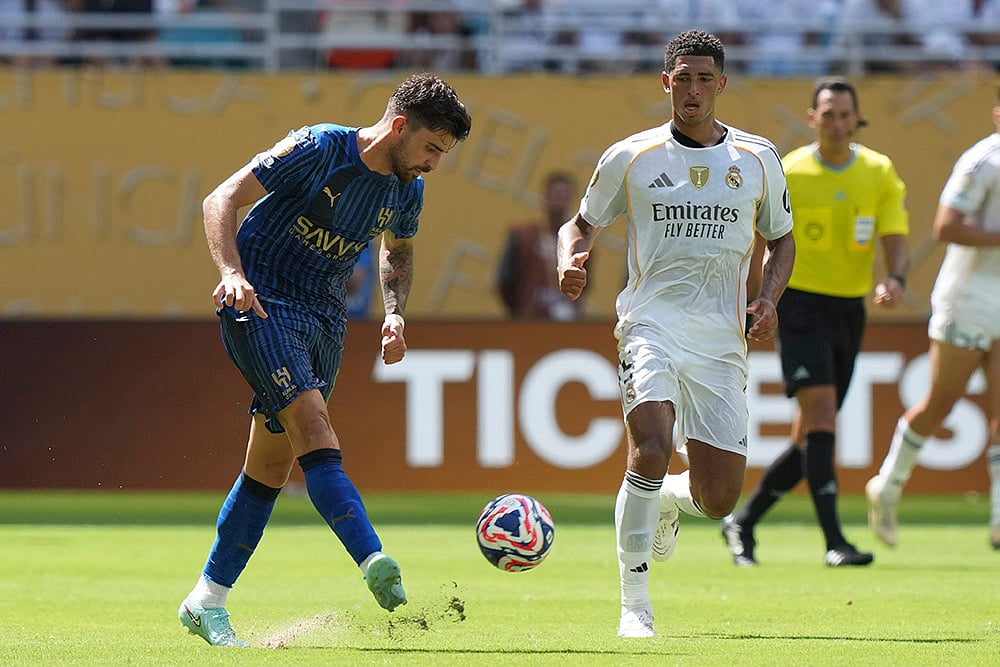 FIFA Club World Cup group H soccer Real Madrid vs Al-Hilal in Florida_Ruben Neves