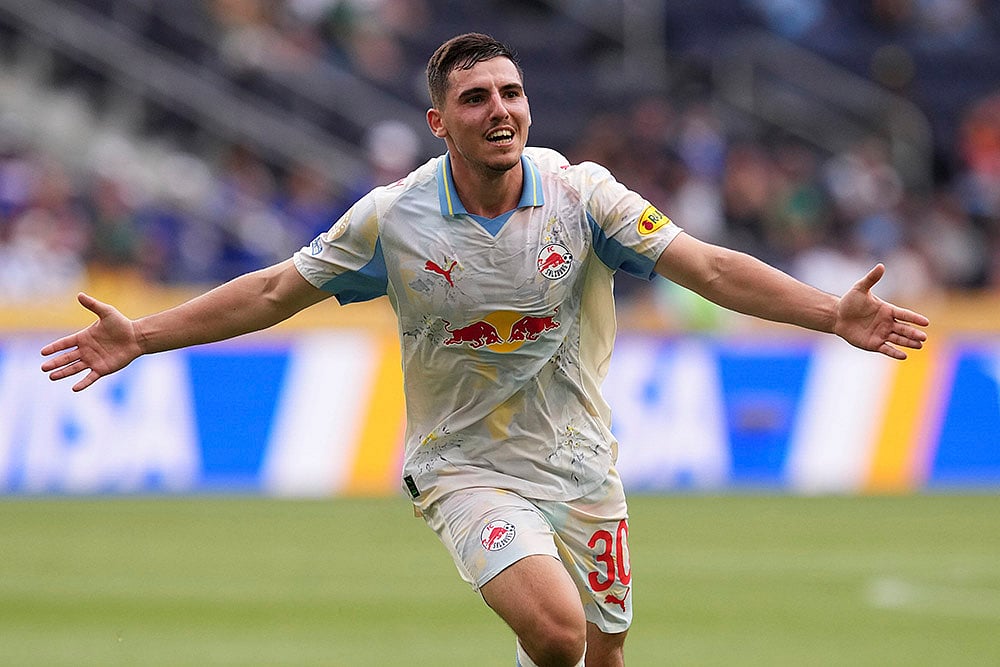 FIFA Club World Cup group H soccer CF Pachuca vs FC Salzburg in Cincinnati_Oscar Gloukh
