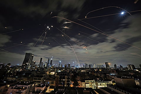 In Attack Mode: The Israeli ‘Iron Dome’ fires to intercept Iranian missiles during a strike over Tel Aviv
on June 15, 2025