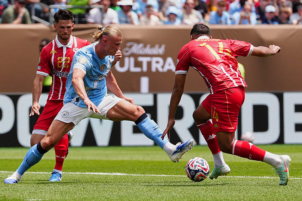 FIFA Club World Cup group G soccer Manchester City vs Wydad AC in Philadelphia_Erling Haaland