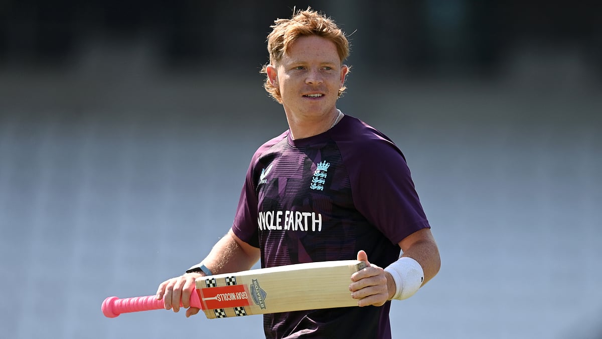 England's Ollie Pope