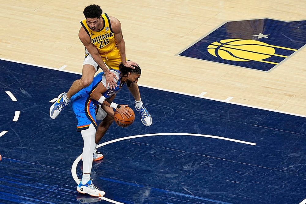 NBA Finals 2025 Game 6 Pacers vs Thunder basketball photos: Ben Sheppard 