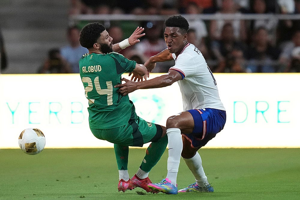 Concacaf Gold Cup 2025 group D match Saudi Arabia vs USA: Alex Freeman