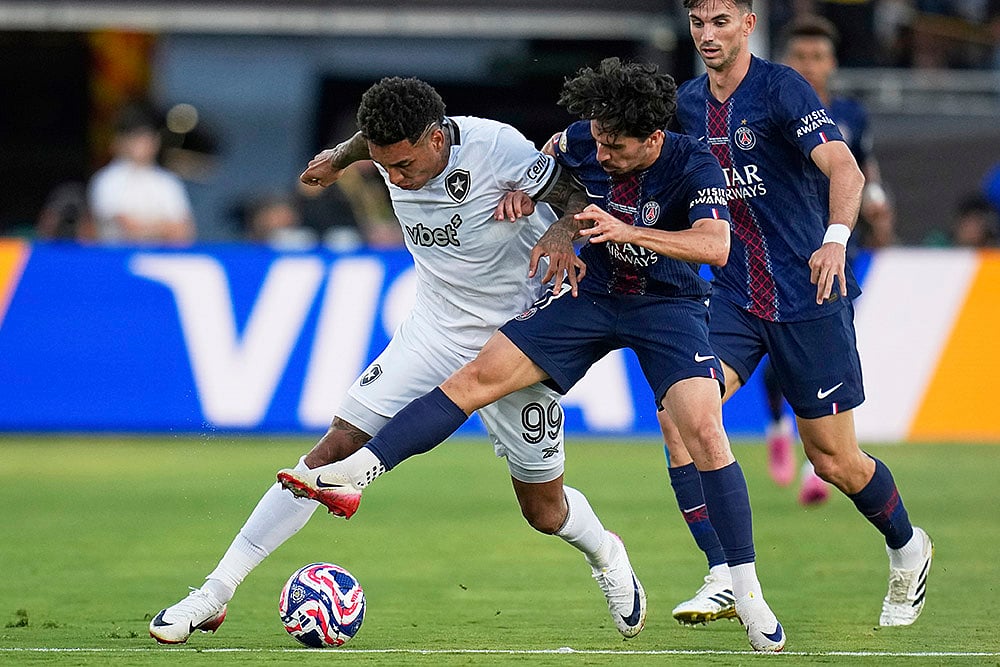 FIFA Club World Cup 2025 group B Soccer match PSG vs Botafogo: Igor Jesus