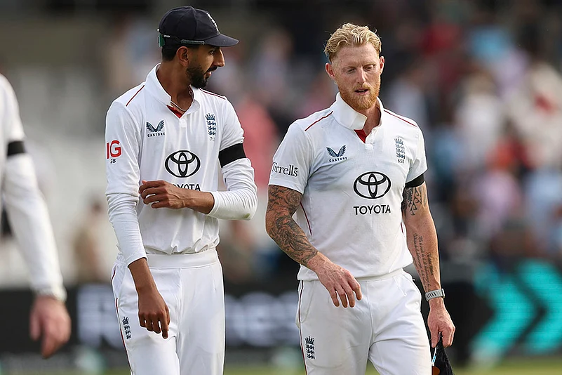 Indias tour of England; ENG vs IND 1st test Day 1 at Headingley in Leeds_Shoaib Bashir