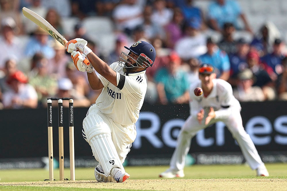 Indias tour of England; ENG vs IND 1st test Day 1 at Headingley in Leeds_Rishabh Pant 