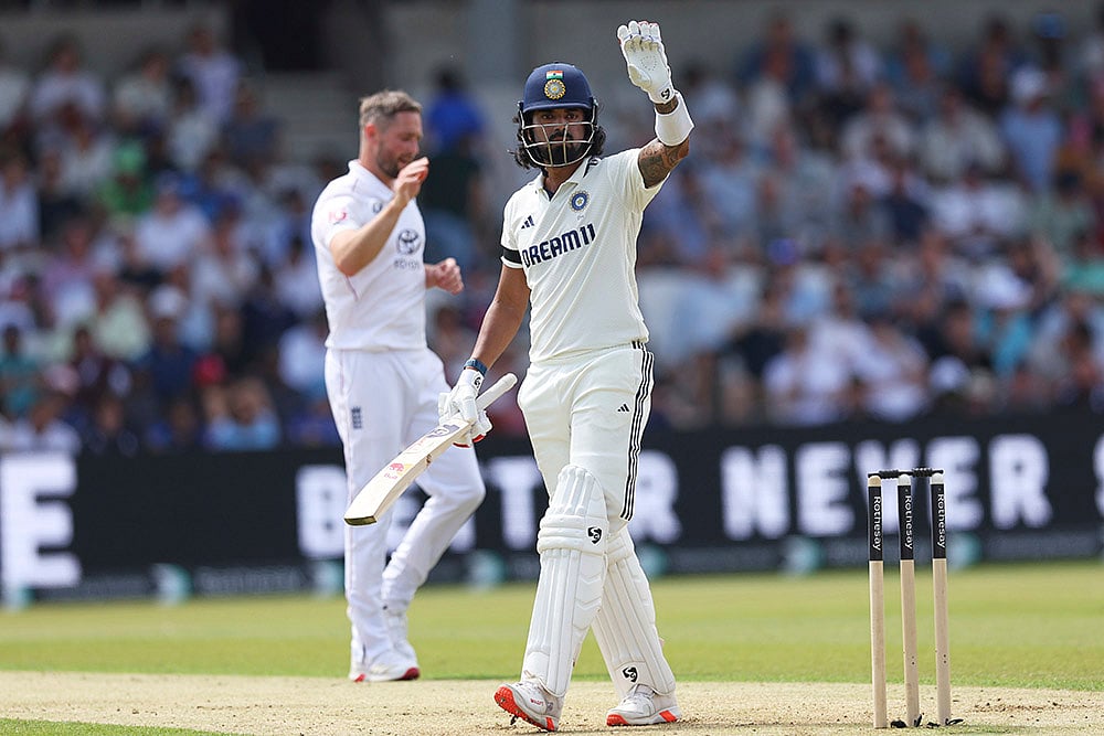 Indias tour of England; ENG vs IND 1st test Day 1 at Headingley in Leeds_KL Rahul