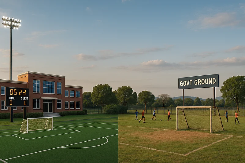 Private Sports Institutes Vs. Govt Grounds