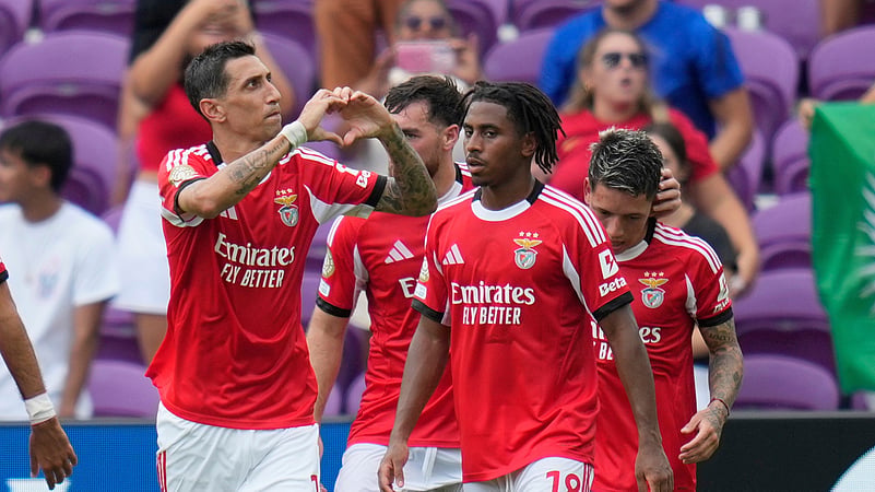 Benfica vs auckland city, FIFA Club World Cup 2025: Angel Di Maria AP