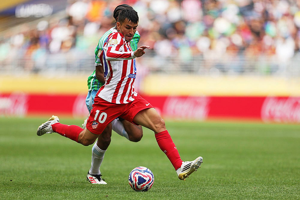 FIFA Club World Cup 2025 group B Soccer match Seattle Sounders vs Atletico Madrid: Angel Correa