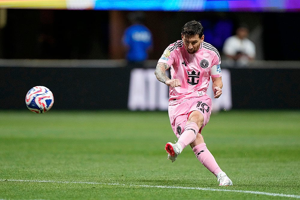 FIFA Club World Cup 2025 group A Soccer match Inter Miami vs Porto: Lionel Messi