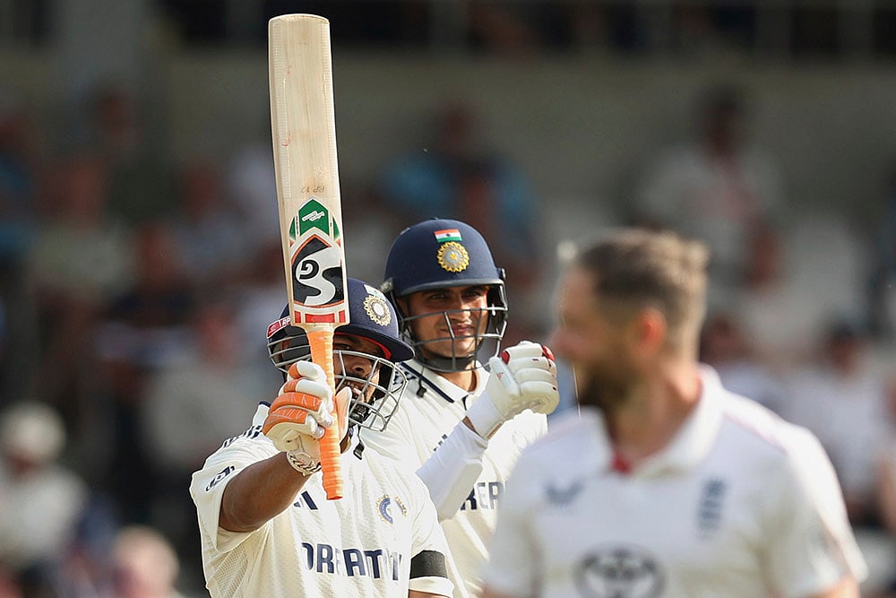 Indias tour of England; ENG vs IND 1st test Day 1 at Headingley in Leeds_Rishabh Pant