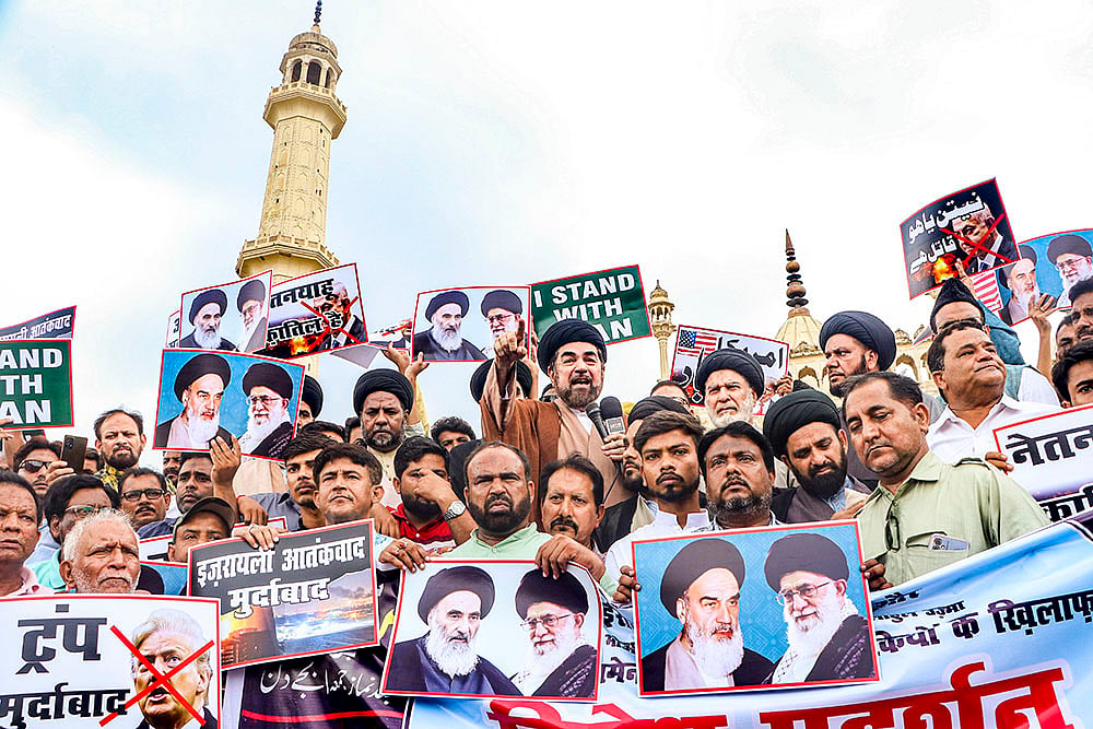 Protest over Iran-Israel conflict