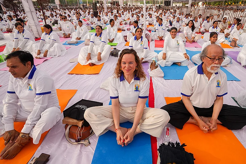 International Day of Yoga celebrations in New Delhi
