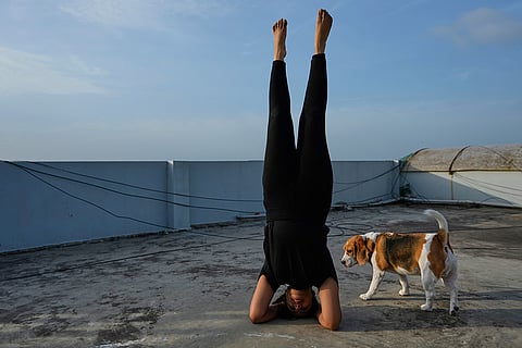 International Day of Yoga celebrations in Hyderabad
