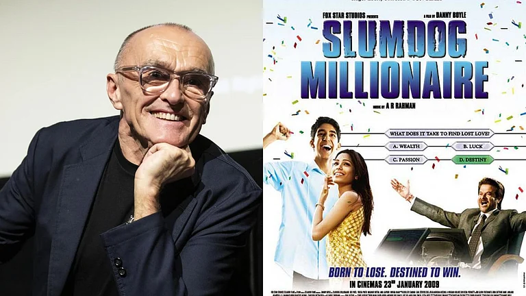 Danny Boyle on why he wouldn't make Slumdog Millionaire now - Danny Boyle pic- Instagram/Casa del Cinema, Slumdog Millionaire poster- IMDb