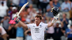 England's Ollie Pope