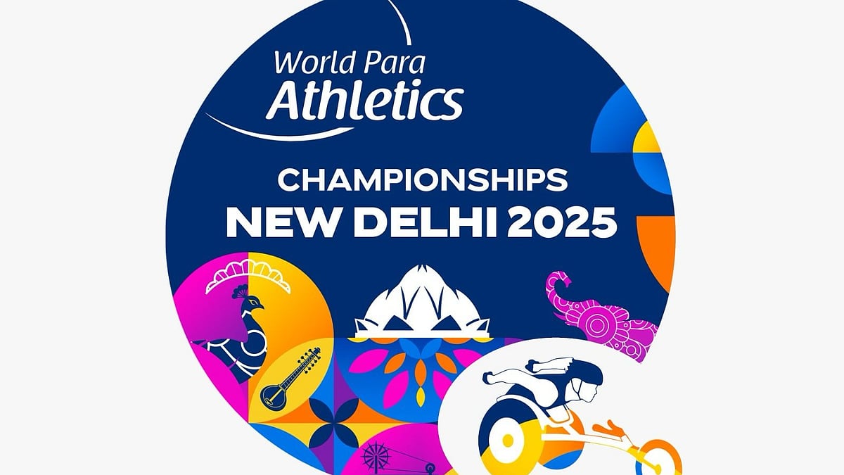 New Delhi 2025 World Para Athletics Championships logo - PCI 