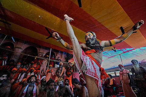 International Day of Yoga celebrations in Kamakhya temple
