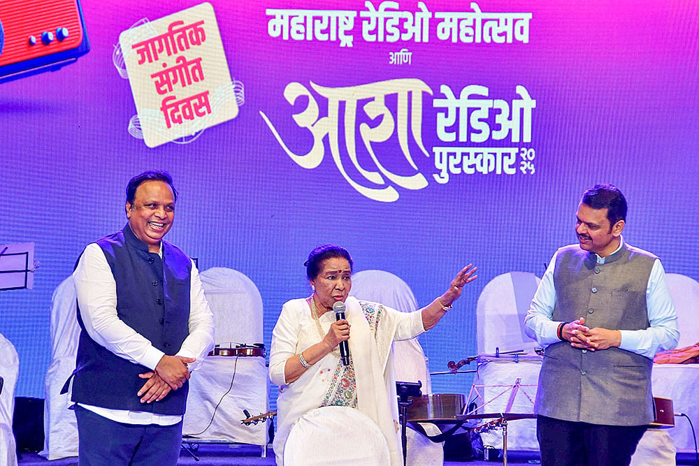 Singer Asha Bhosle