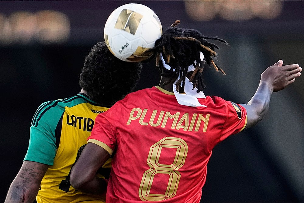 Concacaf Gold Cup 2025 group C match Jamaica vs Guadeloupe_Joel Latibeaudiere