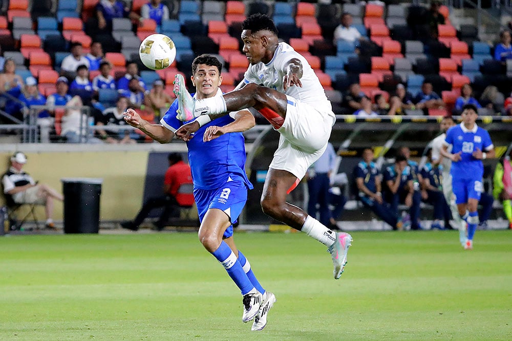 Concacaf Gold Cup 2025 group B match Honduras vs El Salvador at Texas_Romell Quioto