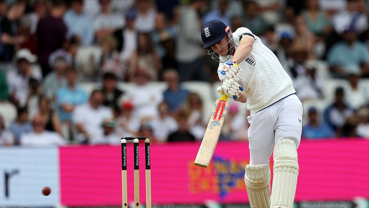 India Vs England Test Series July 4 Dispatch: Englands Harry Brook plays a shot