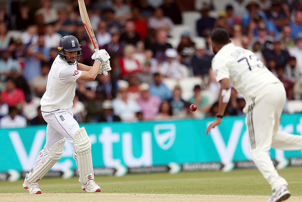 India vs England Headingley Test cricket day 3 photos: Chris Woakes 