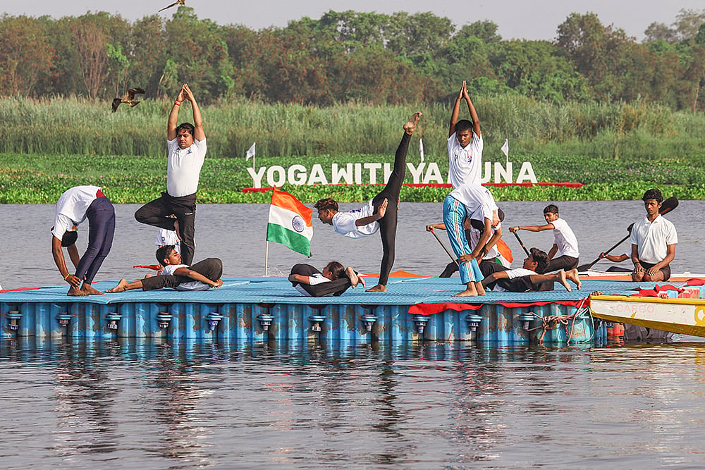 Yoga Day in Delhi
