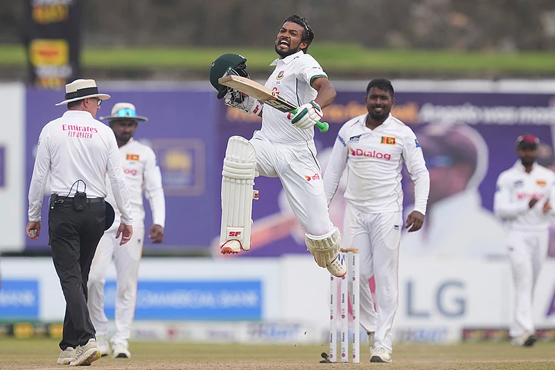 Sri Lanka Vs Bangladesh, 1st Test Day 5 at Galle_Najmul Hossain Shanto