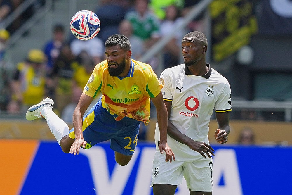 2025 FIFA Club World Cup group Sundowns vs Dortmund in Cincinnati_Keanu Cupido